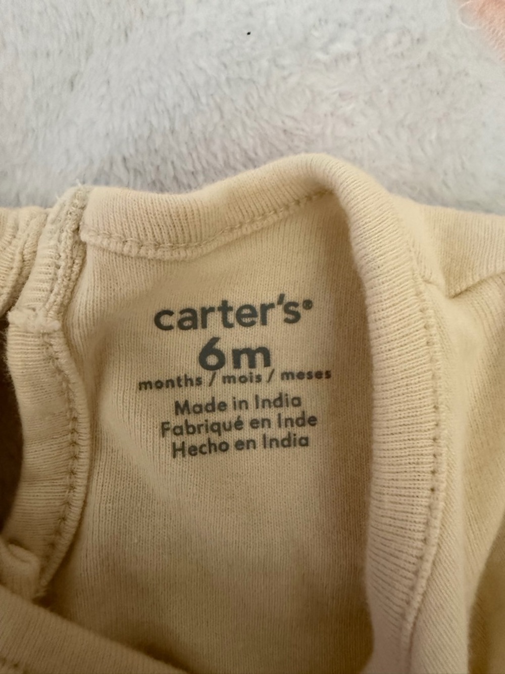 Carter's Cream Easter Short-Sleeve Infant Bodysuit & Tutu Leggings - Picture 4 of 4